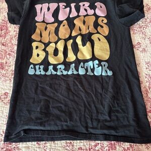 Kids Graphic Tee - Black with Multicolor Print